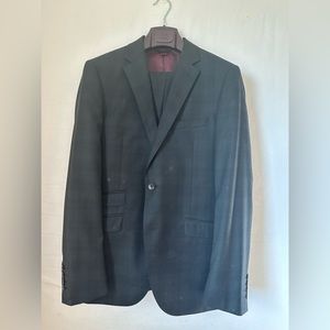 Trend Maxman Mens Black Wool Suit